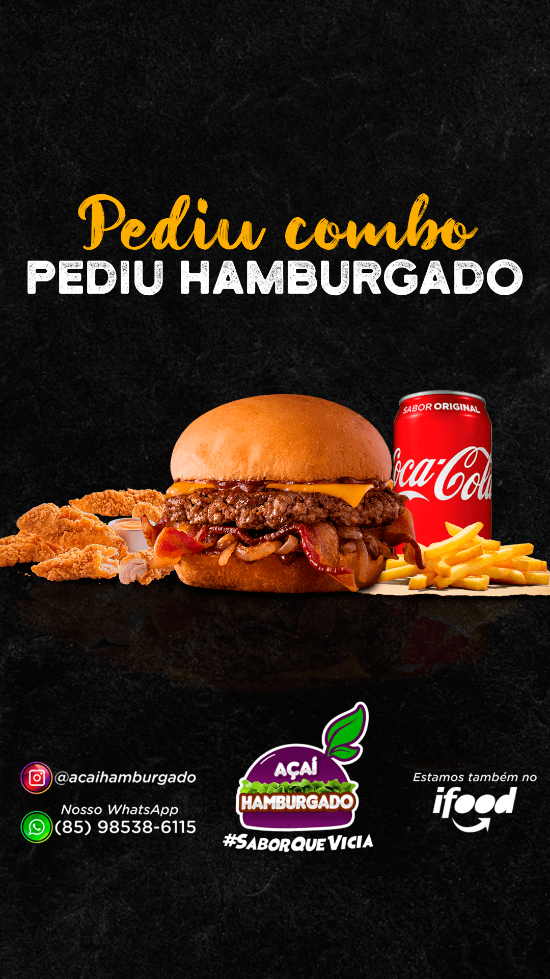 Açaí Hamburgado 2 - Marketing para hamburguerias em Fortaleza